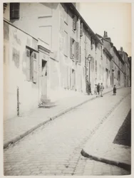 Une rue à Montmartre, Paris, c.1890