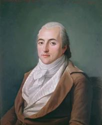 Portrait de Claude Henri de Rouvroy, Comte de Saint-Simon, âgé de 35 ans, 1848