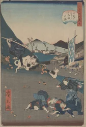 Vue de Nishitoisaka à Koishikawa
