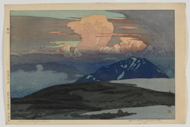 Goshikibara, de la série, Douze scènes dans les Alpes japonaises, époque Taisho
