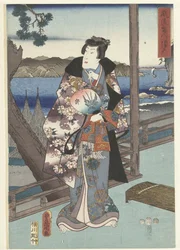 Le prince élégant Genji à Suma