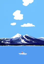 Montagnes et lacs
