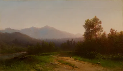 Paysage de la rivière Hudson
