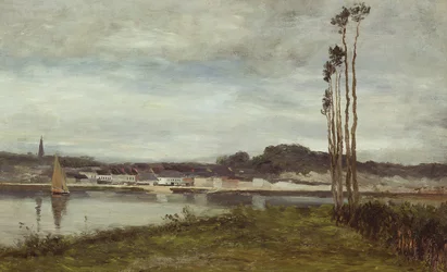 Sur la Seine, vers 1895