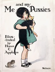 Projet de première de couverture pour Moi et mes petites chattes