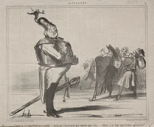 Actualités No. 71: Pourquoi emportent-ils mon argent..., 1854