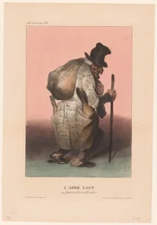 Baron Joseph-Dominique Louis en pauvre contrebandier