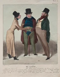 Caricaturana Planche 48 : Un candidat, 1837