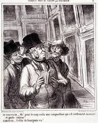 Caricature sur les amateurs d