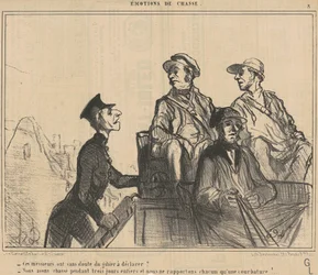 Ces messieurs ont ... du gibier à déclarer? ...