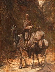 Don Quichotte et Sancho Panza, 1868-1870