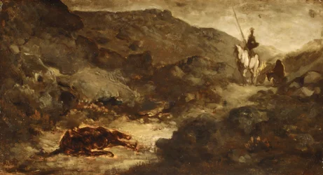 Don Quichotte et la mule morte, après 1864