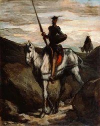 Don Quichotte dans les montagnes