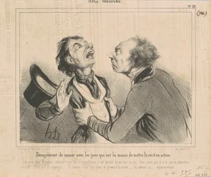 Désagrément de causer avec les gens...
