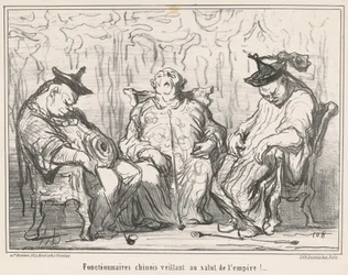 Fonctionnaires ... veillant au salut de l