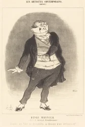 Henri Monnier (Rôle de Joseph Prudhomme)