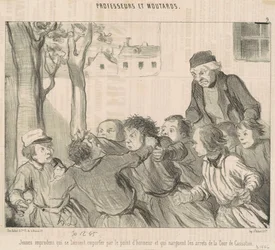 Jeunes imprudents qui se laissent emporter ...
