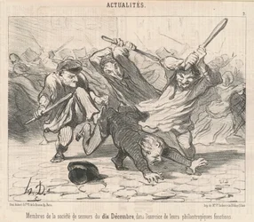Membres de la société de secours du Dix-Décembre