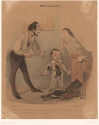 Bébé a renversé de l