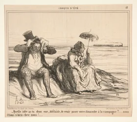 Quelle idée as-tu donc eue, Adélaïde, de venir passer