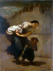 Le Fardeau, 1850-1852