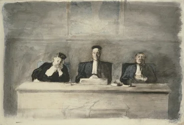 Les Trois Juges, 1858-60