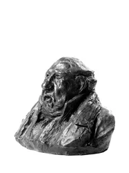 Les bustes chargés des Célébrités du Juste Milieu. Caricature par Jean Marie Harle dit Harle père (1765-1838), député. Le gâteau. Sculpture par Honoré Daumier (1808-1879) XIXe siècle. Inv L 48.23 Dim en cm H 13 x L 1 Musée des Beaux Arts, Palais Longchamp