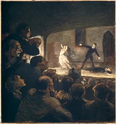 Le drame, vers 1860