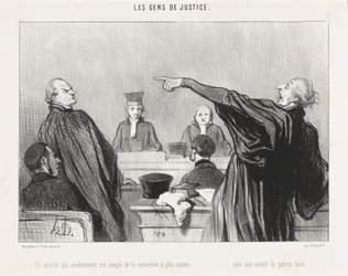 Un avocat qui est... rempli de la conviction... intime...