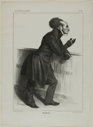 Mr. Joliv...., plate 346 from Célébrités de la Caricature