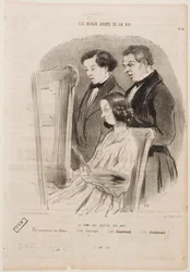 Une dame qui se consacre aux arts