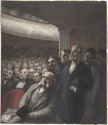 Un public de théâtre