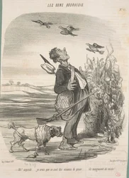 Ah! ... Je crois que ce sont des oiseaux de proie ...