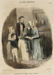 Au nouvel an, visite obligée à la tante Rabourdin