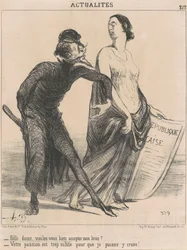 Belle dame voulez-vous accepter mon bras?