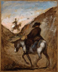 Don Quichotte et Sancho Panza