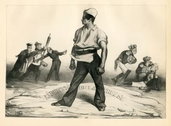 La Caricature (1830) politique, Satirique en N & B