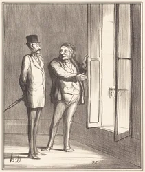 Monsieur sera très bien ici...
