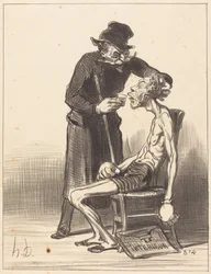 Un lutteur malheureux