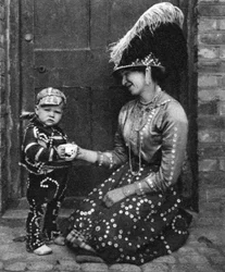 Reine et prince des perles, Londres, 1926-1927
