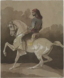 Arabe à cheval