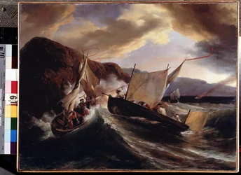 Une bataille navale
