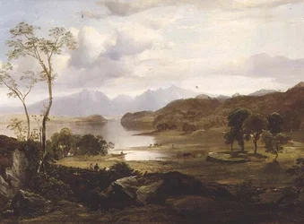 Loch Fad : Arran au loin