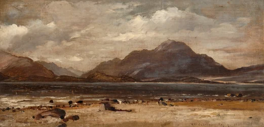 Loch Lomond et Ben Lomond, 1846