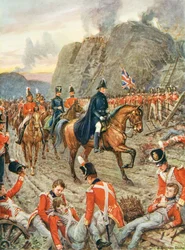 Le duc de Wellington (1769-1852) au siège de Badajos