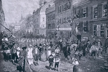 Carnaval à Philadelphie, illustration de 