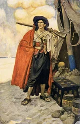 Le boucanier était un personnage pittoresque, début du 20e siècle