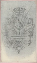 Blason avec Deux Aigles