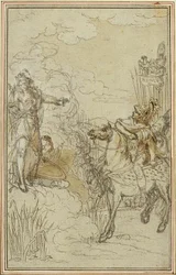Étude pour "La Pharsale" de Lucain, Canto I