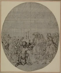 Étude pour une deuxième édition, jamais publiée, de "La Partie de Chasse de Henri IV" de Colle, Acte III, Scène 13